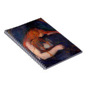 Edvard Munch - Vampire / Love and Pain Notitieboek (Rechterzijde)