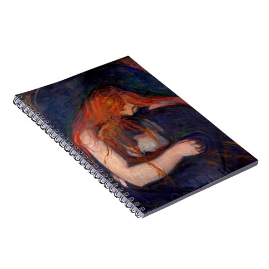 Edvard Munch - Vampire / Love and Pain Notitieboek (Rechterzijde)