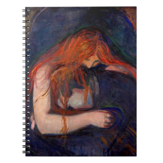 Edvard Munch - Vampire / Love and Pain Notitieboek (Voorkant)