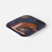 Edvard Munch - Vampire / Love and Pain Papieren Bordje (Gebogen)