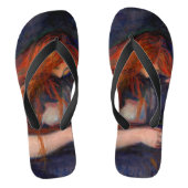 Edvard Munch - Vampire / Love and Pain Teenslippers (Voetbed)