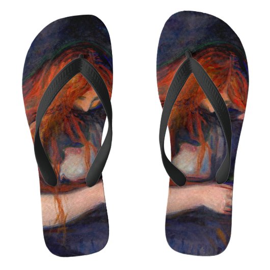 Edvard Munch - Vampire / Love and Pain Teenslippers (Voetbed)