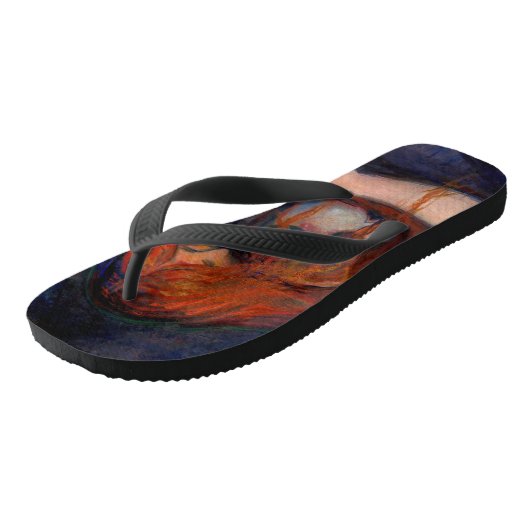 Edvard Munch - Vampire / Love and Pain Teenslippers (Schuin)