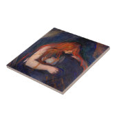 Edvard Munch - Vampire / Love and Pain Tegeltje (Zijkant)
