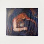 Edvard Munch - Vampire / Love and Pain Wandkleed (Voorkant (horizontaal))