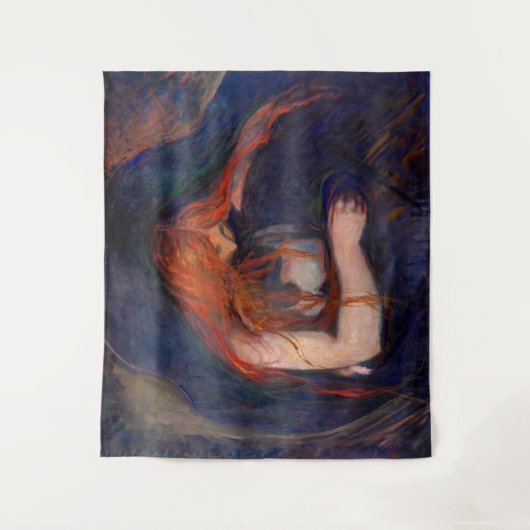 Edvard Munch - Vampire / Love and Pain Wandkleed (Voorkant)