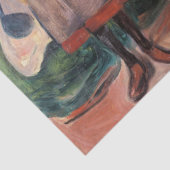 Edvard Munch - Vier meisjes in Asgardstrand Tissuepapier (Detail)