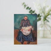 Edvard Munch - Vrouw met ziek kind, Overerving Briefkaart (Staand voorkant)