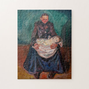 Edvard Munch - Vrouw met ziek kind, Overerving Legpuzzel