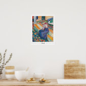 Edvard Munch Zedign Art Poster #55-3 (Keuken)