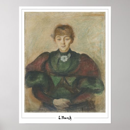 Edvard Munch Zedign Art Poster #683-3 (Voorkant)