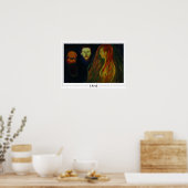 Edvard Munch Zedign Art Poster #777-3 (Keuken)