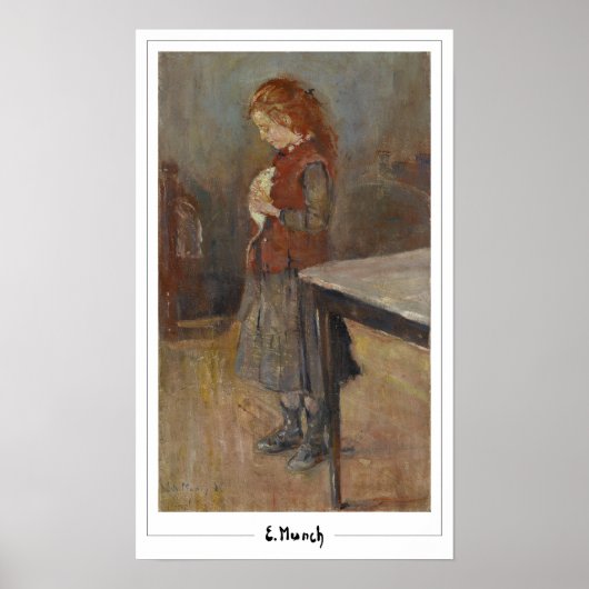 Edvard Munch Zedign Art Poster #97-3 (Voorkant)