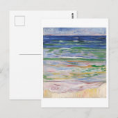 Edvard Munch Zee Uitzicht Schilderen Briefkaart (Voorkant / Achterkant)