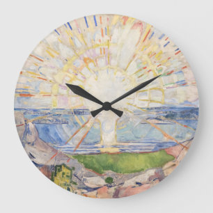 Edvard Munch Zonsopgang Art Nouveau Expressionisme Grote Klok