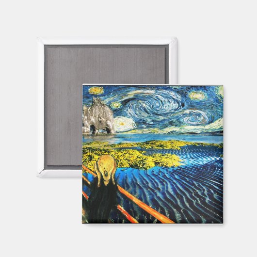 Edvard ontmoet Vincent Magneet (Voorkant / Achterkant)