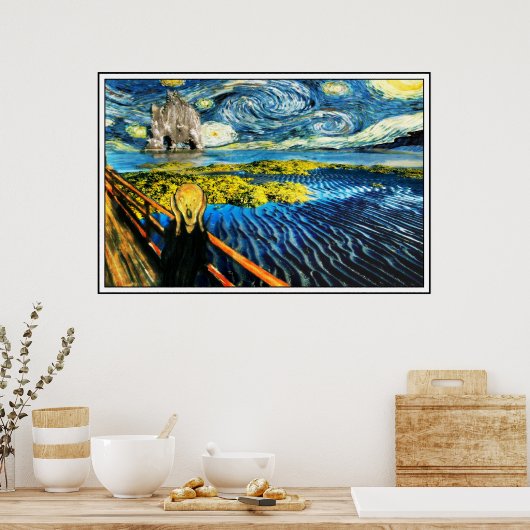 Edvard ontmoet Vincent Poster (Keuken)