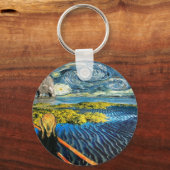 Edvard ontmoet Vincent Sleutelhanger (Voorkant)