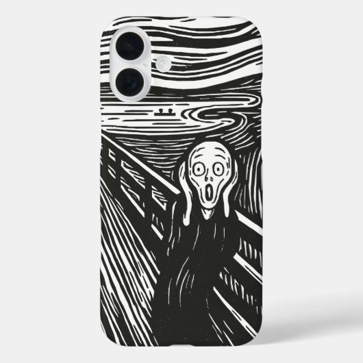 Edvard's Munch Scream Case-Mate iPhone Case (Achterkant)
