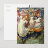 Edward Atkinson Hornel - De dans van de lente Briefkaart (Voorkant / Achterkant)