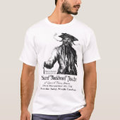 Edward "Blackbeard" Thache Quest Draag T-shirt (Voorkant)