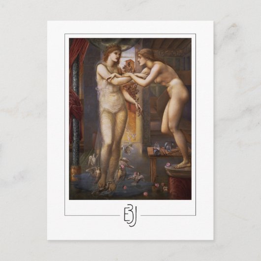 Edward Burne-Jones #10 - Kunstmatig Briefkaart (Voorkant)