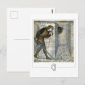 Edward Burne-Jones #134 - Kunstkaart Briefkaart (Voorkant / Achterkant)