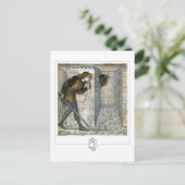 Edward Burne-Jones #134 - Kunstmatig Briefkaart (Staand voorkant)