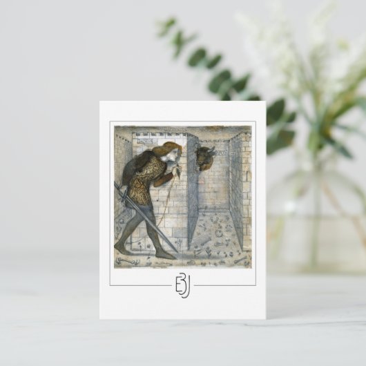 Edward Burne-Jones #134 - Kunstmatig Briefkaart (Staand voorkant)