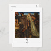 Edward Burne-Jones #13 - Kunstmatig Briefkaart (Voorkant / Achterkant)