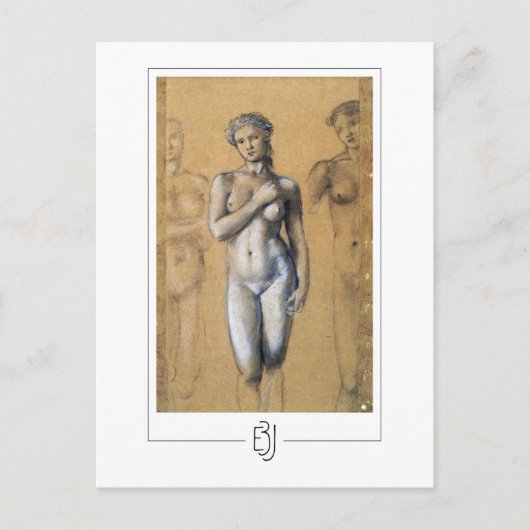 Edward Burne-Jones #15 - Kunstmatig Briefkaart (Voorkant)