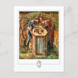 Edward Burne-Jones #160 - Kunstmatig Briefkaart