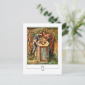 Edward Burne-Jones #160 - Kunstpostkaart Briefkaart (Staand voorkant)