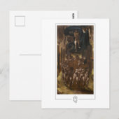 Edward Burne-Jones #16 - Kunstkaart Briefkaart (Voorkant / Achterkant)