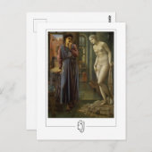Edward Burne-Jones #17 - Kunstmatig Briefkaart (Voorkant / Achterkant)