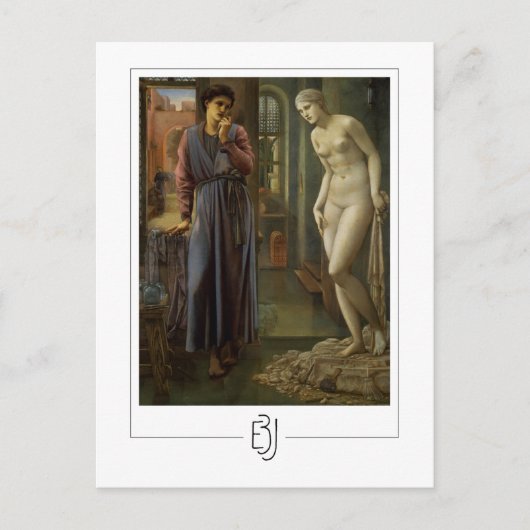 Edward Burne-Jones #17 - Kunstmatig Briefkaart (Voorkant)