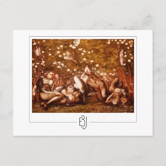 Edward Burne-Jones #18 - Kunstpostkaart Briefkaart (Voorkant)