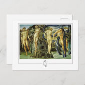 Edward Burne-Jones #19 - Fijne Kunst Briefkaart (Voorkant / Achterkant)