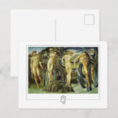 Edward Burne-Jones #19 - Kunstkaart Briefkaart (Voorkant / Achterkant)