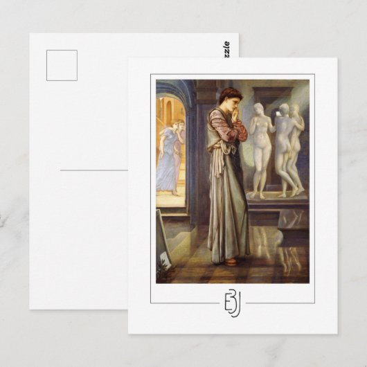 Edward Burne-Jones #22 - Fijne Kunst Briefkaart (Voorkant / Achterkant)