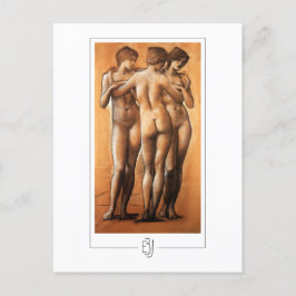 Edward Burne-Jones #251 - Kunstmatig Briefkaart