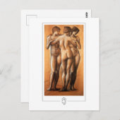 Edward Burne-Jones #251 - Kunstmatig Briefkaart (Voorkant / Achterkant)
