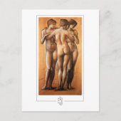 Edward Burne-Jones #251 - Kunstmatig Briefkaart (Voorkant)