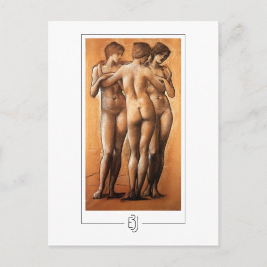 Edward Burne-Jones #251 - Kunstmatig Briefkaart (Voorkant)