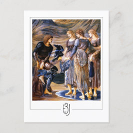 Edward Burne-Jones #258 - Kunstmatig Briefkaart