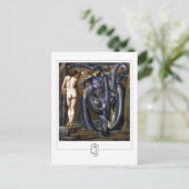 Edward Burne-Jones #261 - Kunstmatig Briefkaart (Staand voorkant)