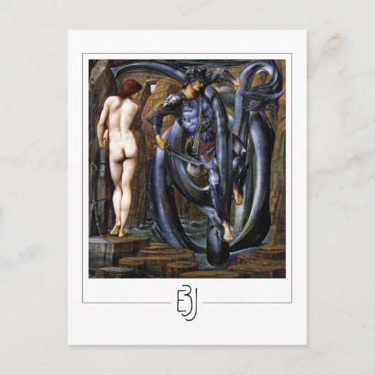 Edward Burne-Jones #261 - Kunstmatig Briefkaart (Voorkant)
