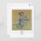 Edward Burne-Jones #49 - Kunstmatig Briefkaart (Voorkant / Achterkant)