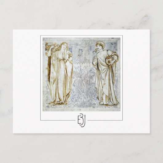 Edward Burne-Jones #92 - Fijne Kunst Briefkaart (Voorkant)