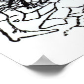 Edward Burne-Jones aan het werk in zijn studio Poster (Hoek)